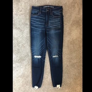 American Eagle super high rise jegging